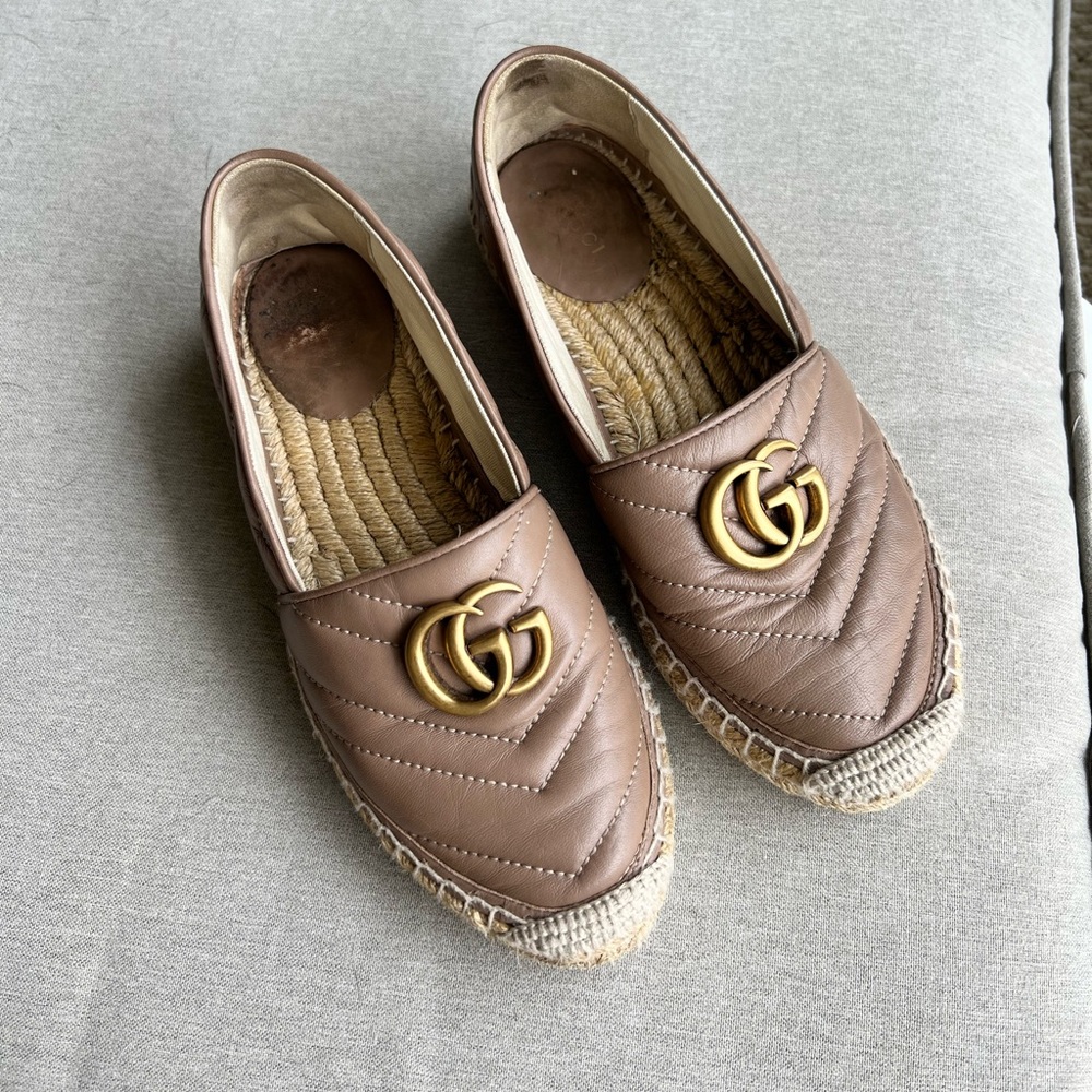 Gucci espadrille with double G